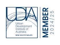 Logo: Member, Urban Development Institute of Australia